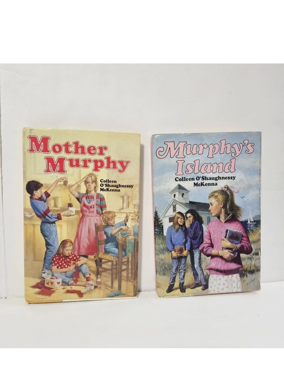 Bundle of 2 Signed Mother Murphy Murphy’s Island Books by Colleen O’Shaughnessy